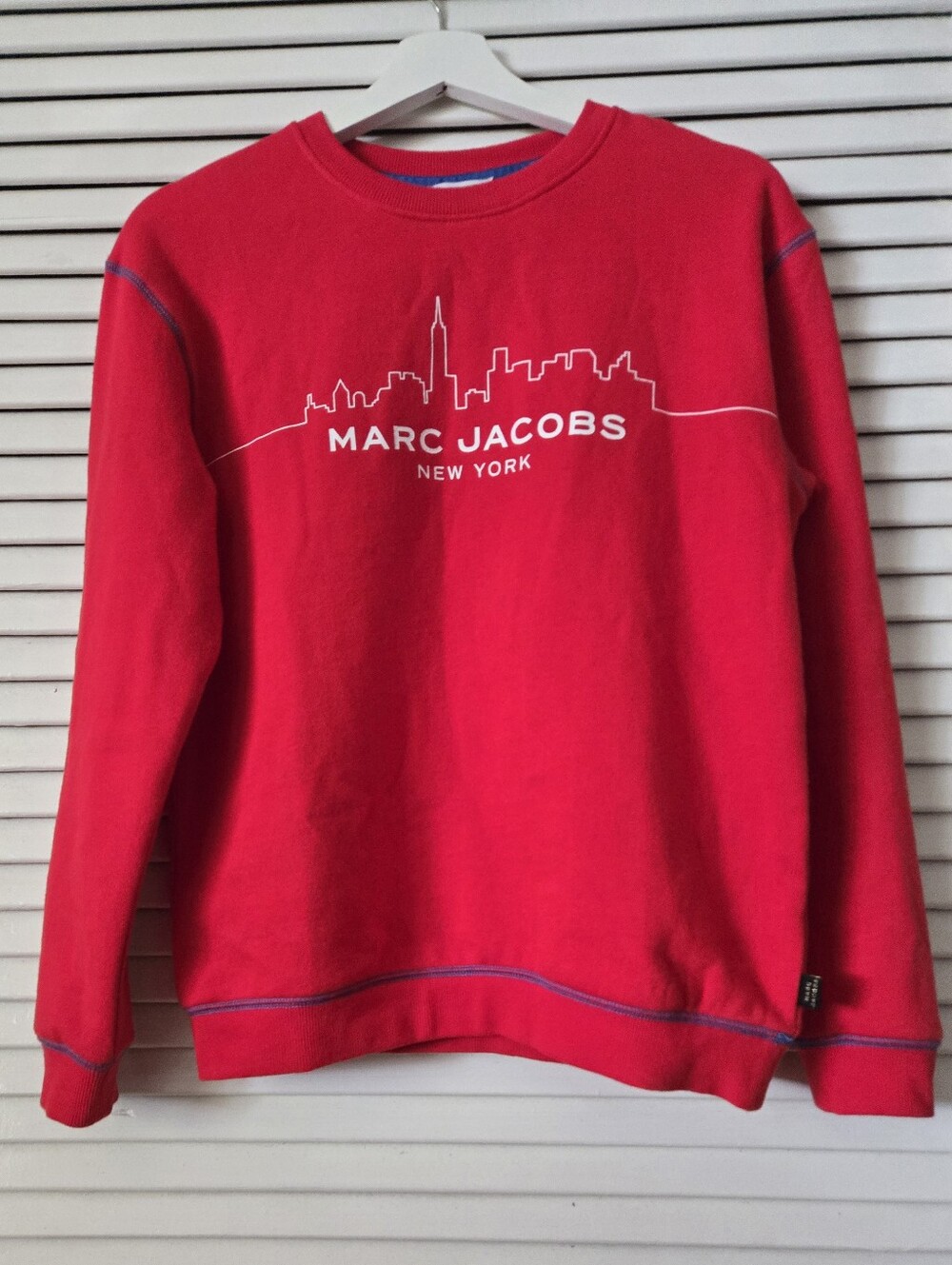 Original Little MARC JACOBS Red Cotton Pullover 12+/162 Boy